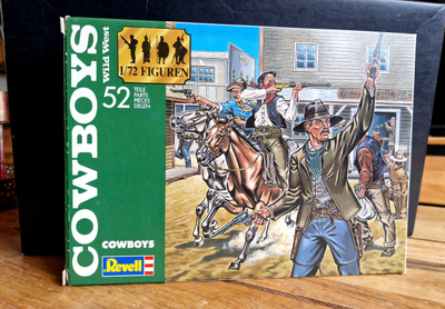 Revell 1:72 Cowboys, nro 2554 - orig. pakkaus