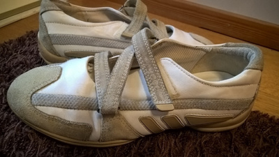 Ecco Lenkkarit nahkaa / Nahkakengät tarrakiinnitys - koko 36