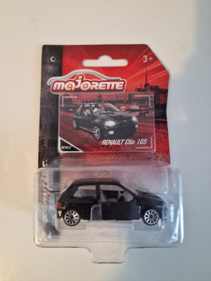 Majorette Renault Clio 16S Musta