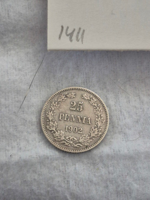 25 penniä 1902, Suomi