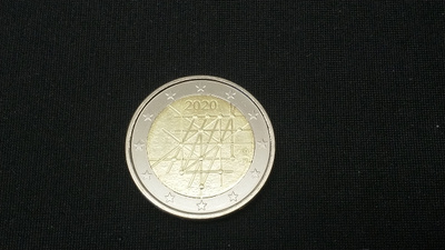 Suomi 2020 2 € Turun yliopisto 100 vuotta