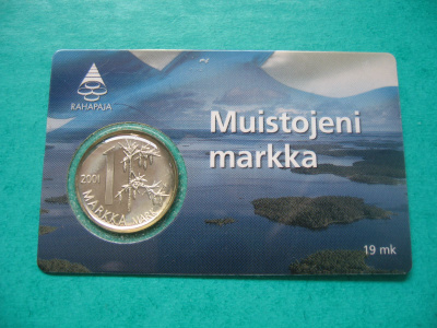 Muistojeni markka – 2001