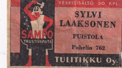 Sylvi Laaksonen, Puistola    7/14