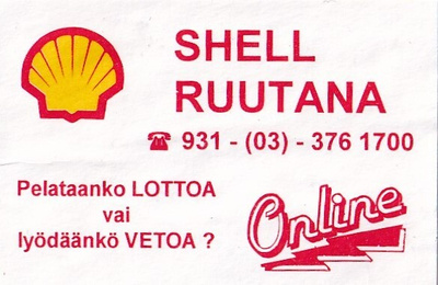 Ruutana,, SHELL   s19