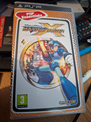 PSP Mega Man Maverick Hunter X CIB