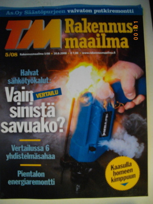 Tekniikan Maailma - Rakennusmaailma Nro 5/2008 (20.7)
