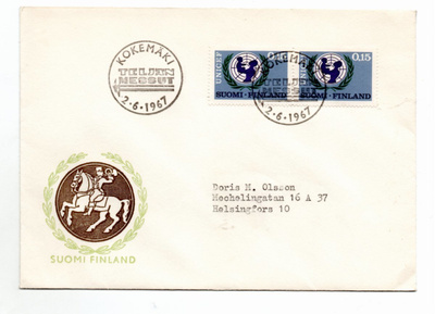 Kokemäki: Teljän Messut (erikoisleima  2.6.1967)