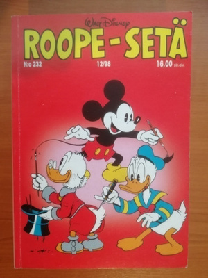 Roope-setä Vuosikerta 1998 ( vajaa )