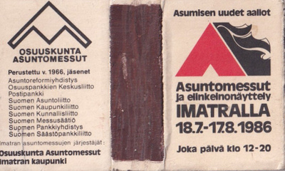 Imatra, Asuntomessut 1986   b635