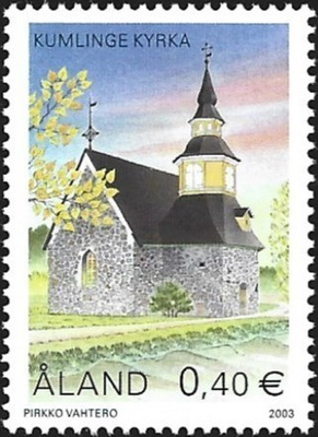 Åland 2003  Kumlingen kirkko  0,40 €  ** LaPe 228