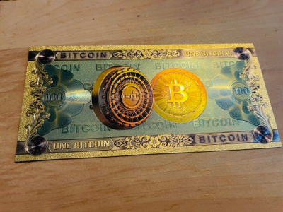 100 Bitcoin  keräilyseteli