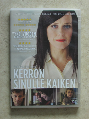 Kerron sinulle kaiken, DVD.  Leea Klemola