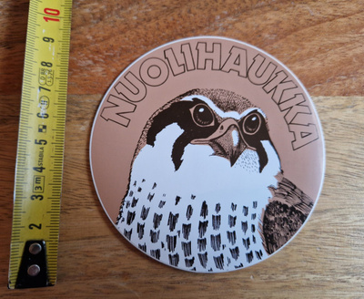 Nuolihaukka Vintage Tarra