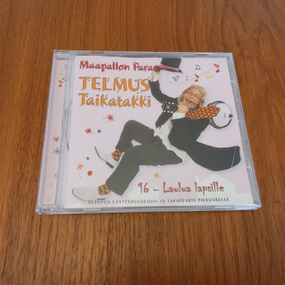 Maapallon paras Telmus Taikatakki : 16 laulua lapsille – CD