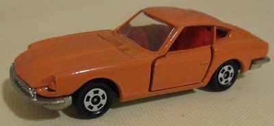 Datsun Fairlady 240 ZG / Z 432 Orange 1975 Tomica Japan 1:60
