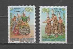 (S0491) WALLIS AND FUTUNA, 2007 (Traditional Dances). MNH**