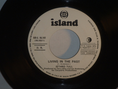 Jethro Tull 7" Living In The Past