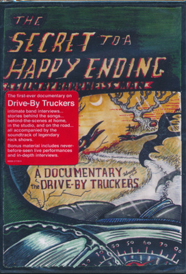 DRIVE-BY TRUCKERS The Secret To A DVD + Go-Go Boots T-SHIRT
