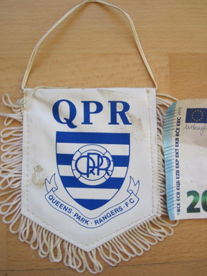 VANHA Viiri Jalkapallo Football QPR Queens Park Rangers