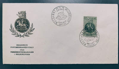 1948 FDC Postimerkkinäyttely