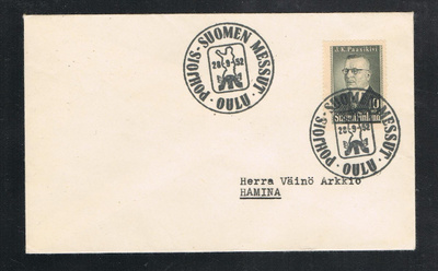 1952  Oulu - P-Suomen messut 28.9.