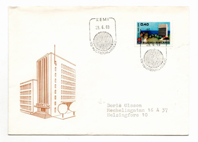 Kemi: 100-vuotisjuhlaviikko  (erikoisleima 29.6.1969)