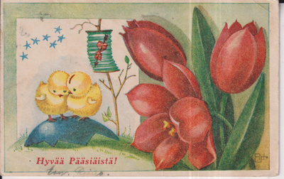 Hyvää Pääsiäistä , Tiput, kukat e52