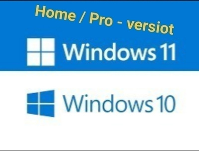 Windows-avain (10 tai 11 / Home tai Pro)