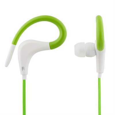 STREETZ HL289 Urheilukuulokkeet, 1.2m, 3.5mm, vihreä *UUSI*
