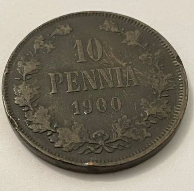 10 penniä 1900