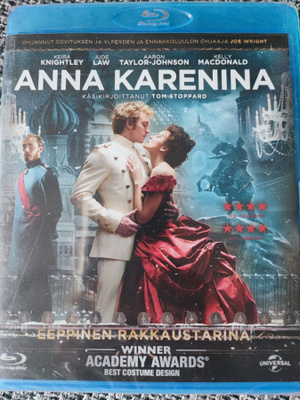 Anna Karenina UUSI BLU-RAY SUOMIKANNET