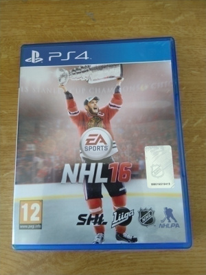 NHL 16, PS4 -peli, sis. postikulut