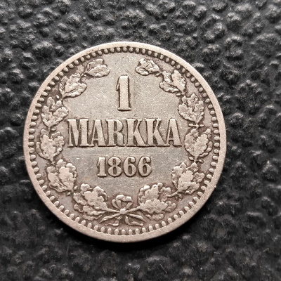 1 Markka 1866