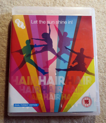 Milos Forman: HAIR DVD + Blu-Ray + 32s vihkonen