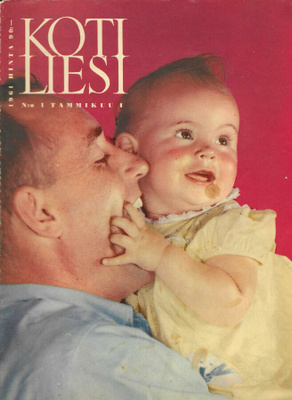 N:O 1 TAMMIKUU 1961 KOTILIESI HYVÄ KOKONAISUUS, PIENTÄ JÄLKE