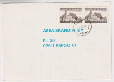 Kalajoki - leima 5.12.1975