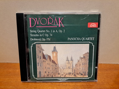 Dvorak:Chamber works Vol.1-Panocha Quartet CD