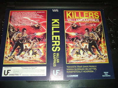 Vhs kansipaperi Fix - KILLERS  Vallankaappaus