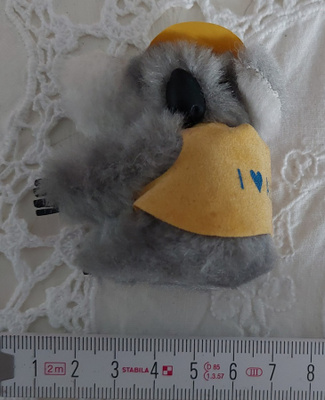 AUSTRALIA Matkamuisto Koala 80-luvulta koriste lelu