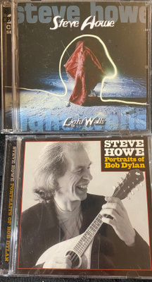 Steve Howe x 2: Light Walls ja Portraits of Bob Dylan 3cd