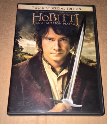 HOBITTI ODOTTAMATON MATKA DVD TWO DISC SPECIAL EDITION