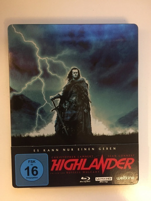 Highlander - Limited Steelbook (4K Ultra HD) (+ Blu-ray 1986