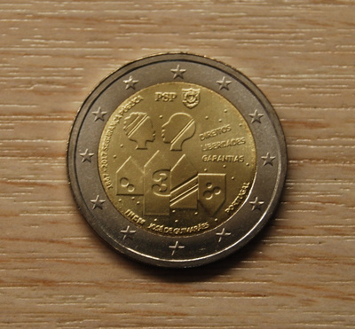 Portugali 2 € 2017 Polícia de Segurança Pública