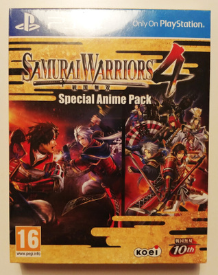 Samurai Warriors 4 Special Anime Pack (PS4) Uusi muoveissa