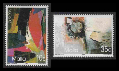 Malta 904-5 ** Europa nykytaide (1993)