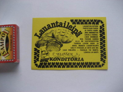 ELONEN LAUANTAILEIPÄ VANHA TARRA