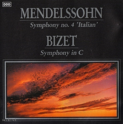 Mendelssohn : Sinfonia no 4 , Bizet : Sinfonia in C - CD