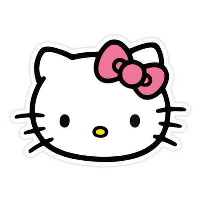 HELLO KITTY FACE 36CM	(57 184)	tyyny