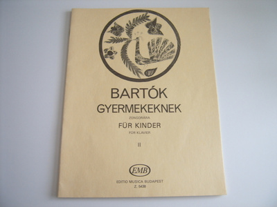 Bela Bartok, FOR CHILDREN 2 piano