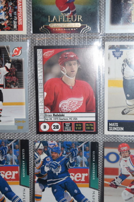 detroid red wings brian rafalski 195 tarra